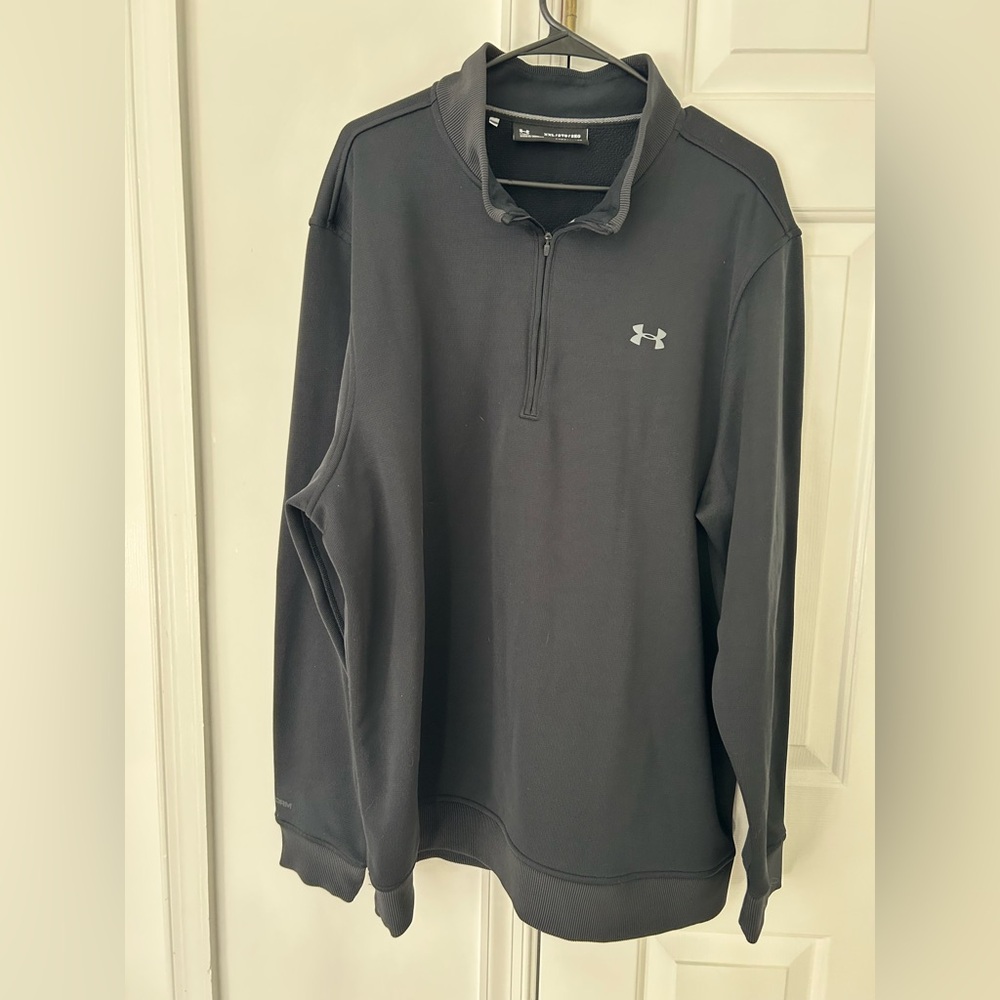Under Armour Black Quarter-Zip Pullover Jacket